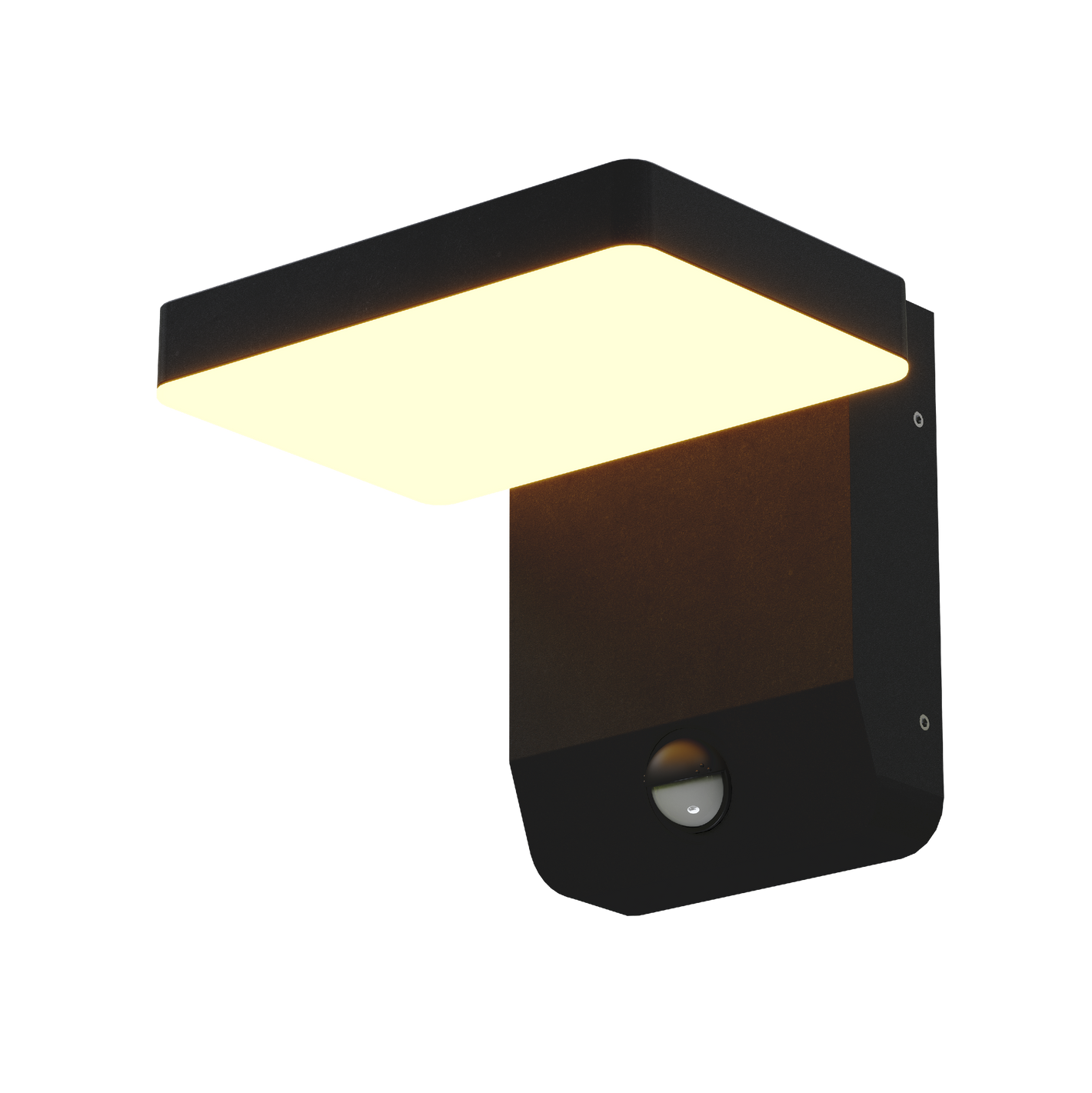 Kinkiet elewacyjny z czujnikiem ruchu LADIS LED 20W 984LM 3000K czarny IP65