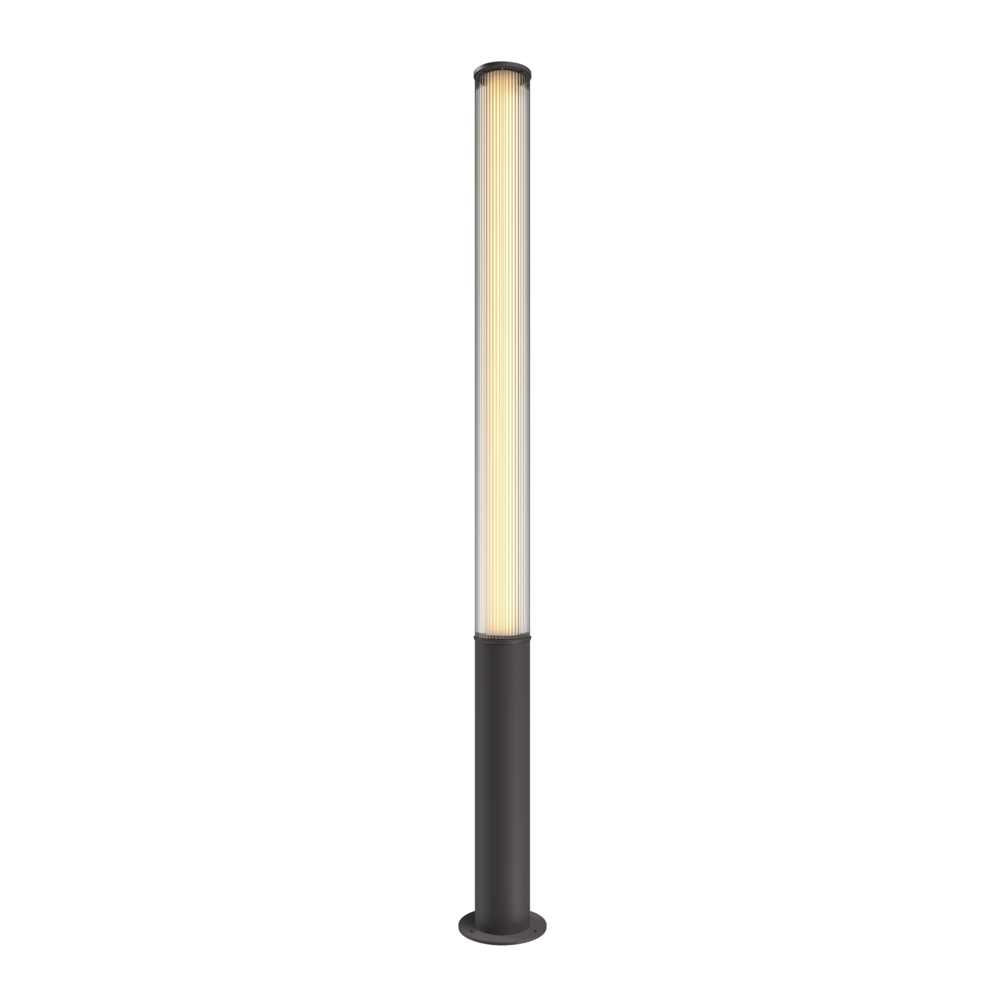 Słupek ogrodowy LED antracyt — 32W, 155 cm, do ogrodu i podjazdu