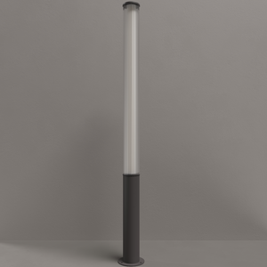 Słupek ogrodowy LED antracyt — 32W, 155 cm, do ogrodu i podjazdu