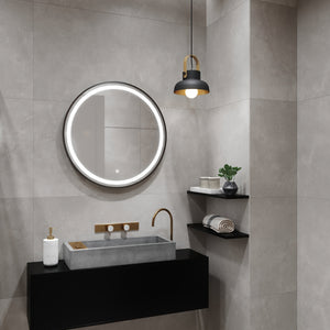 Lustro Wolf 70 z oświetleniem LED 70×70 cm