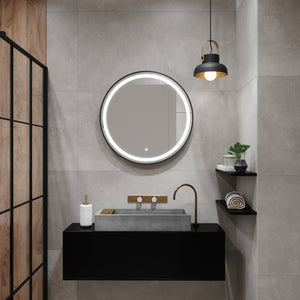 Lustro Wolf 70 z oświetleniem LED 70×70 cm