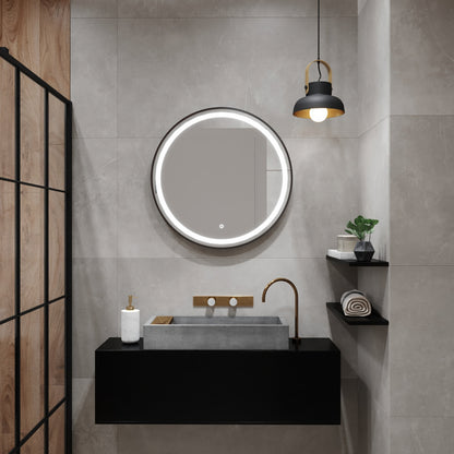 Lustro Wolf 70 z oświetleniem LED 70×70 cm