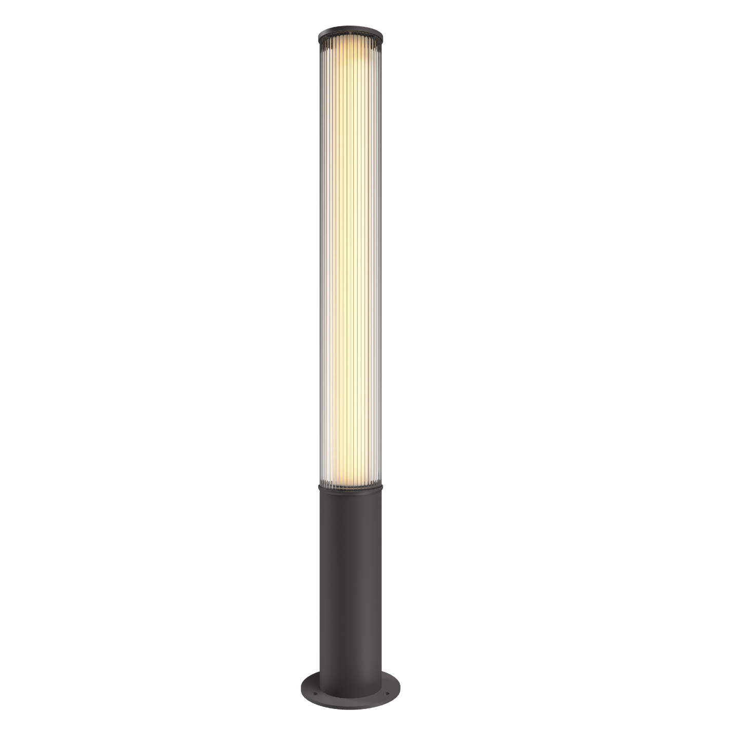 Słupek ogrodowy LED antracyt — 25W, 114 cm, IP65 do ogrodu i podjazdu