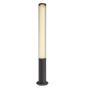 Słupek ogrodowy LED antracyt — 25W, 114 cm, IP65 do ogrodu i podjazdu