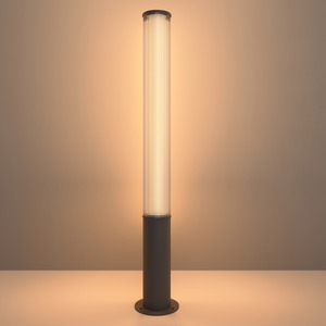 Słupek ogrodowy LED antracyt — 25W, 114 cm, IP65 do ogrodu i podjazdu