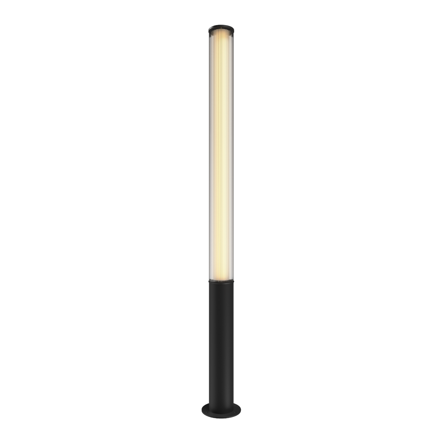 Słupek ogrodowy LED czarny — 32W, 152 cm, IP65 do ogrodu i podjazdu