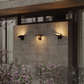 Kinkiet elewacyjny z czujnikiem ruchu LADIS LED 20W 984LM 3000K czarny IP65