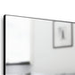 Lustro Garda Black w czarnej ramie aluminiowej