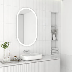 Lustro Pretty z oświetleniem LED 60×100 cm