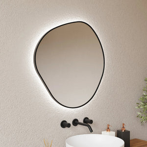 Lustro Modern z oświetleniem LED 80×80 cm