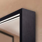 Lustro Porto LED w czarnej ramie aluminiowej 60×80 cm