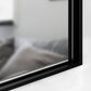 Lustro Classic Black w czarnej ramie aluminiowej 60×80 cm