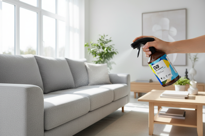OA Sofa Protector w użyciu na sofie