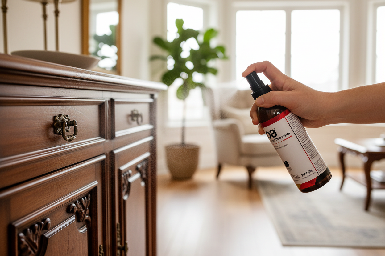 OA Wood Renovator w użyciu