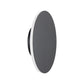 Lampa ścienna NYX 20 cm - LED okrągła, metalowa, czarna