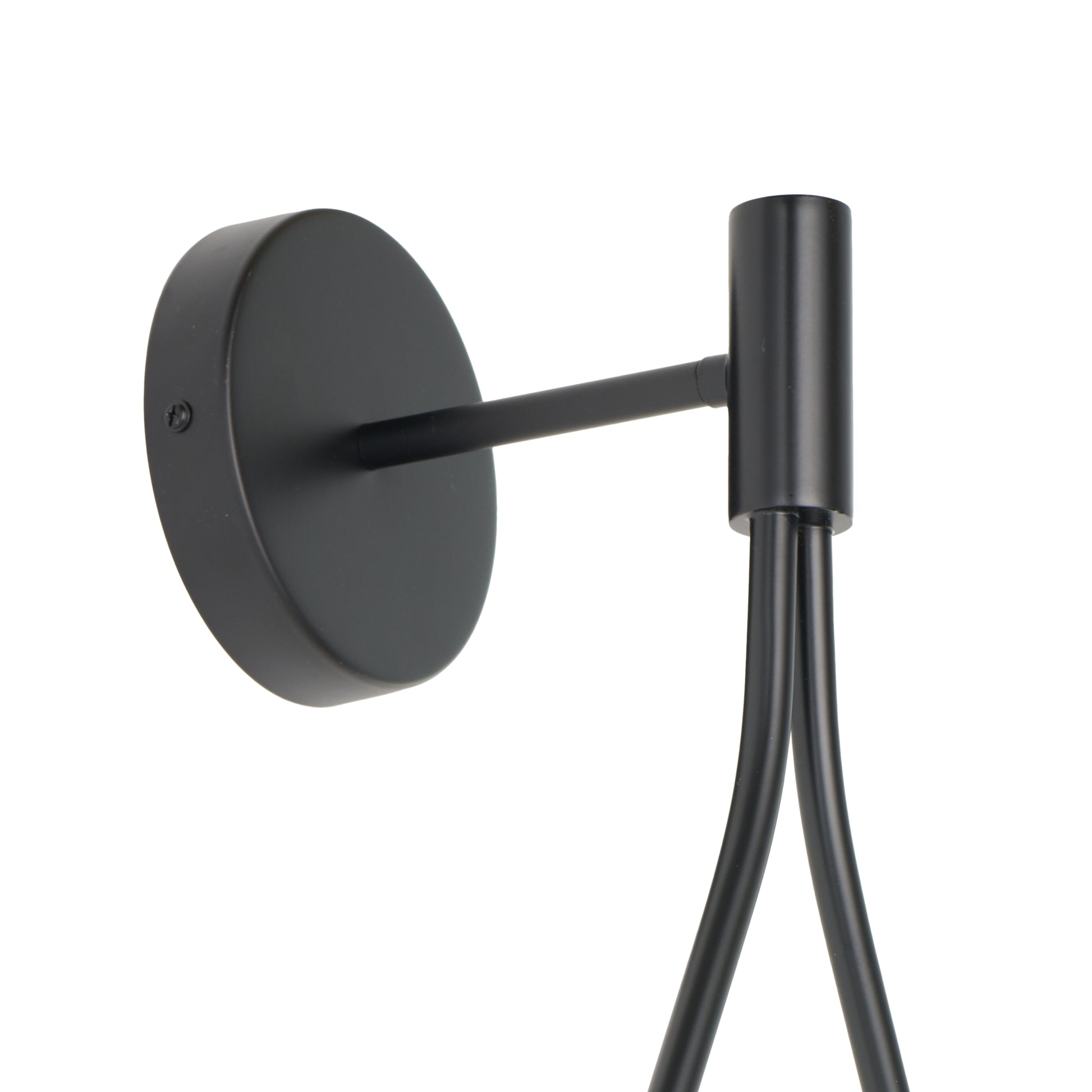 Lampa ścienna DROP, 45 cm - czarny, do wnętrz mieszkalnych i komercyjnych