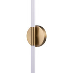 Lampa ścienna LED FELIX biało-złota 100 cm - nowoczesny kinkiet