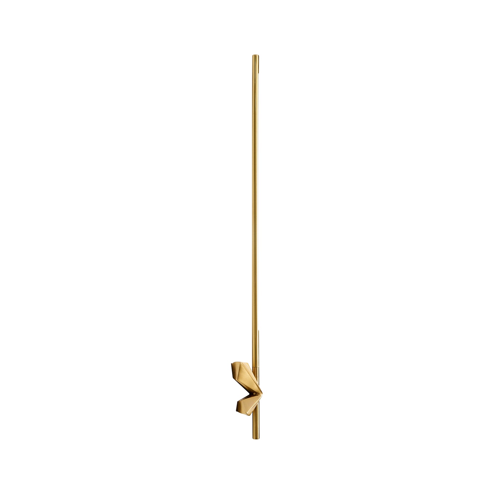 Lampa ścienna LED FLORENCE złota 86 cm - nowoczesny kinkiet dekoracyjny