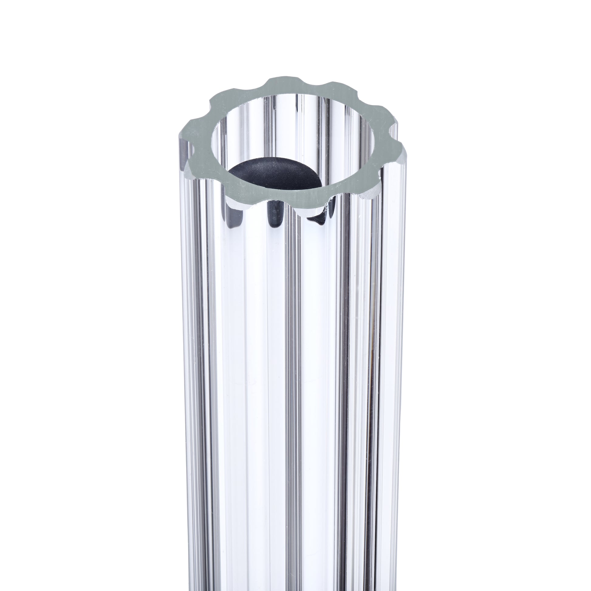 Lampa ścienna VERTI 40 cm -LED, transparentna tuba