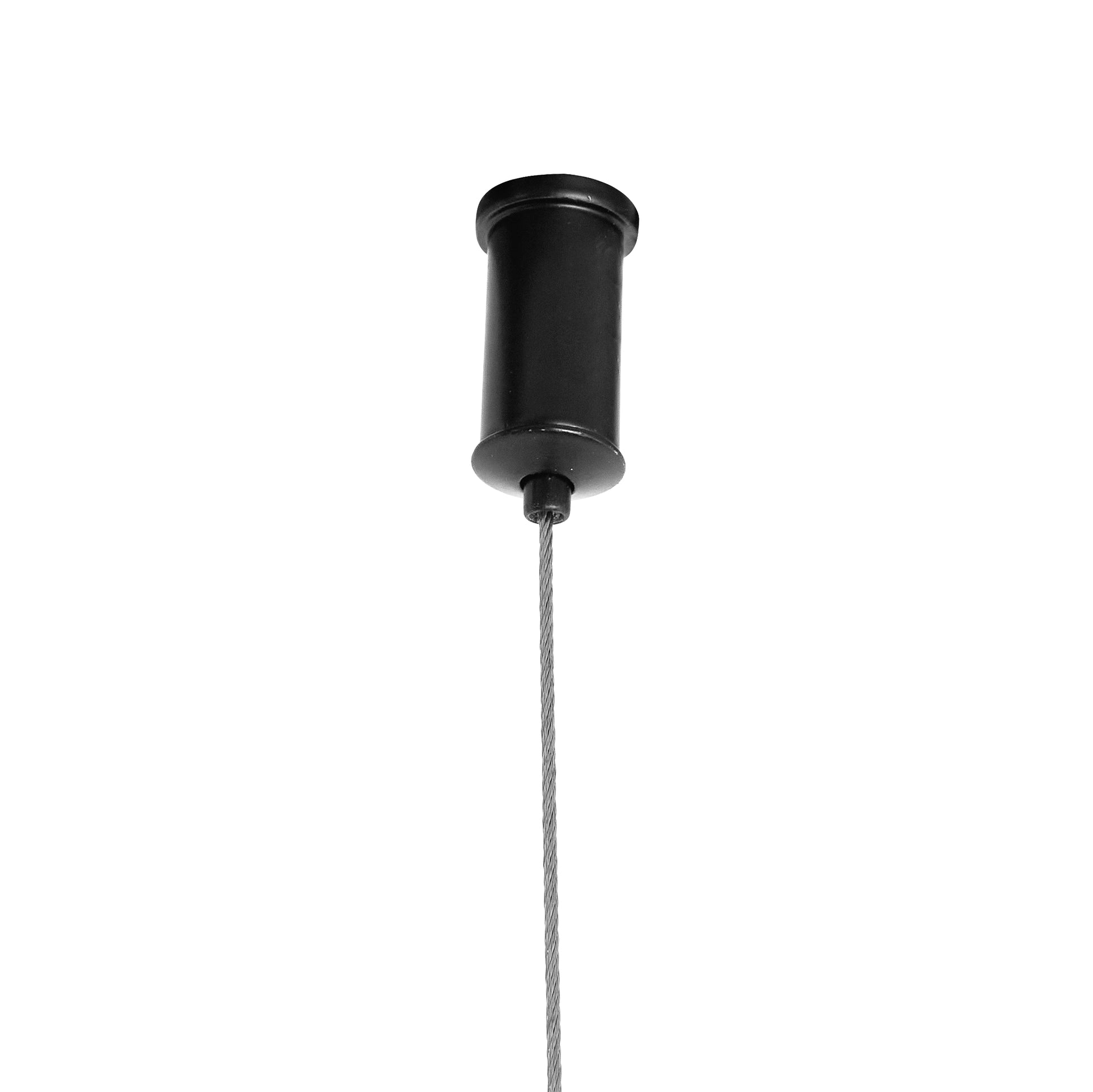 Lampa wisząca BEAM-80 LED - czarna oprawa liniowa 4000K