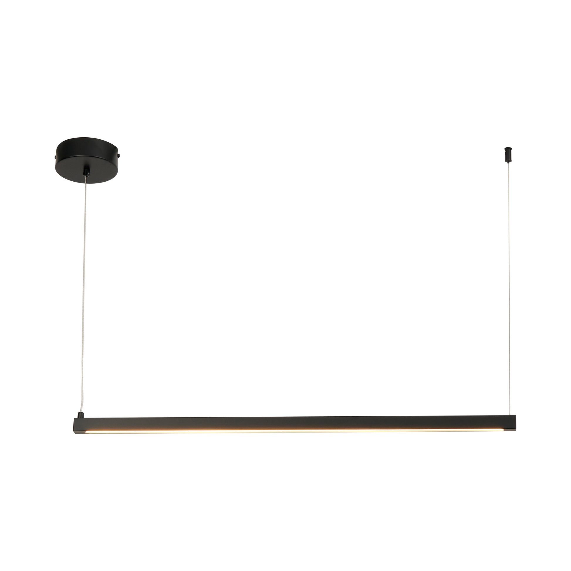 Lampa wisząca BEAM-80 LED - czarna oprawa liniowa 4000K