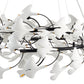 Lampa wisząca BOTANIKA 150 cm - czarna, G9, regulowana, designerska