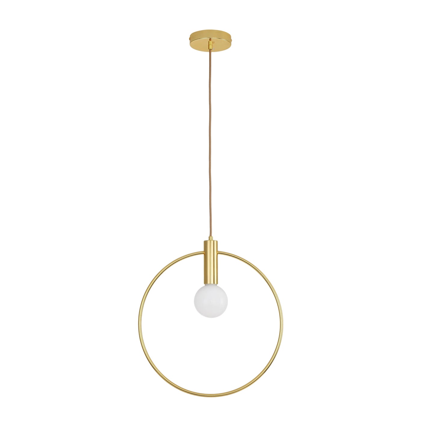 Lampa wisząca BELLA 25 - złoty ring