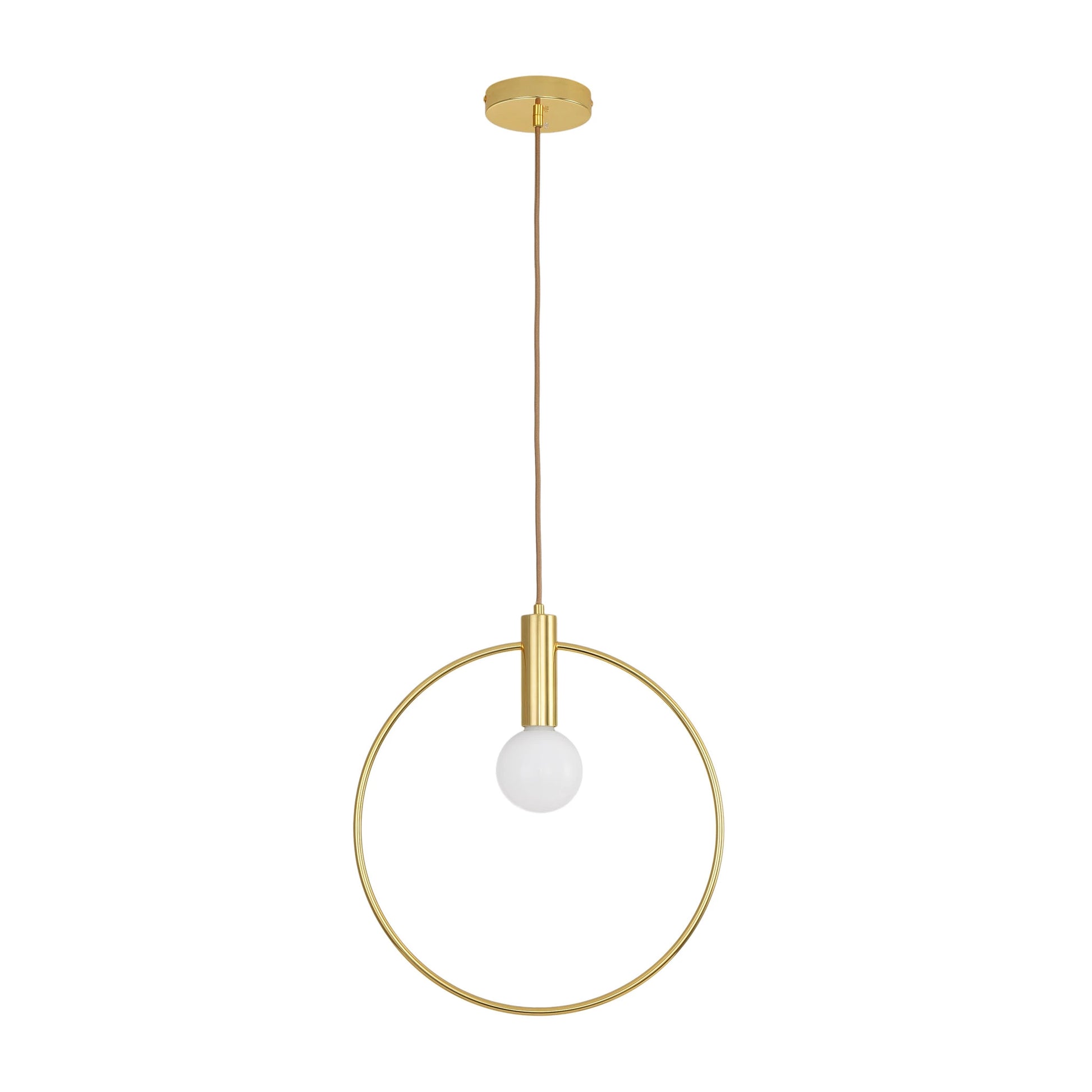 Lampa wisząca BELLA 25 - złoty ring