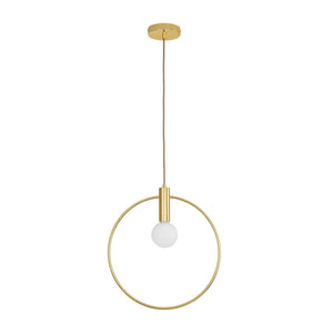 Lampa wisząca BELLA 25 - złoty ring