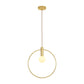Lampa wisząca BELLA 25 - złoty ring