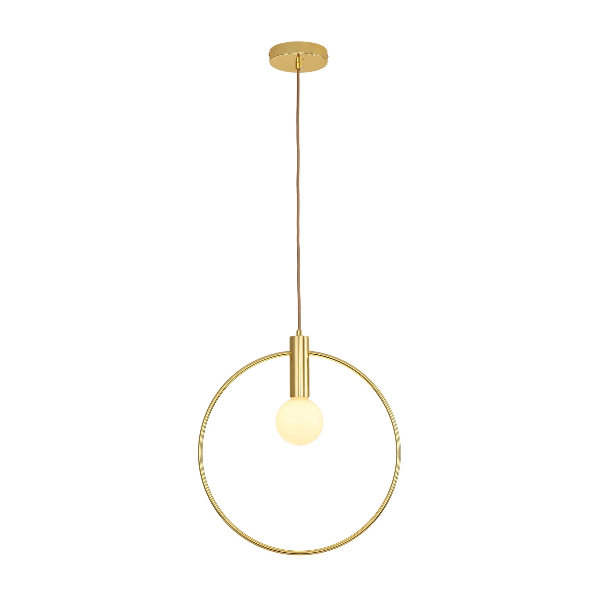 Lampa wisząca BELLA 25 - złoty ring