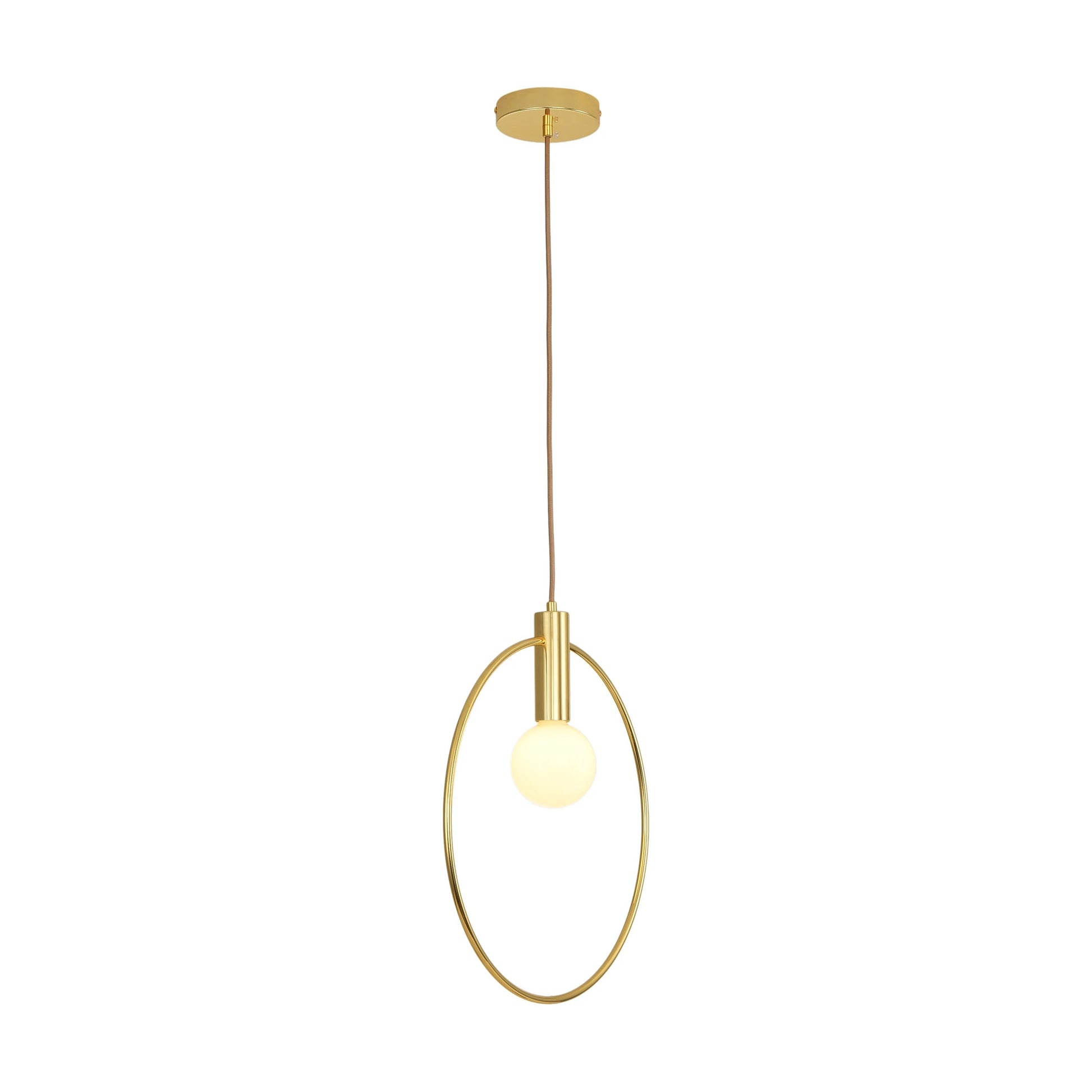Lampa wisząca BELLA 25 - złoty ring