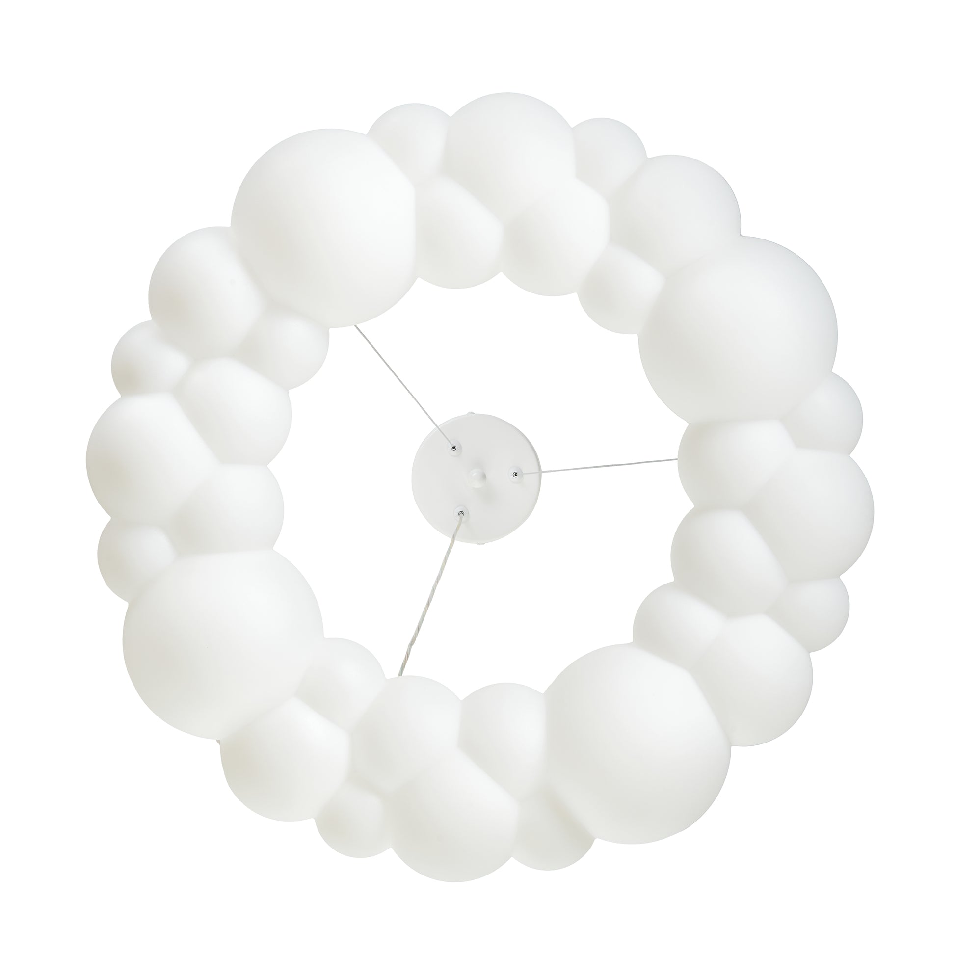 Lampa wisząca CLOUD 50 cm- akrylowa, w kształcie chmurki 4000K