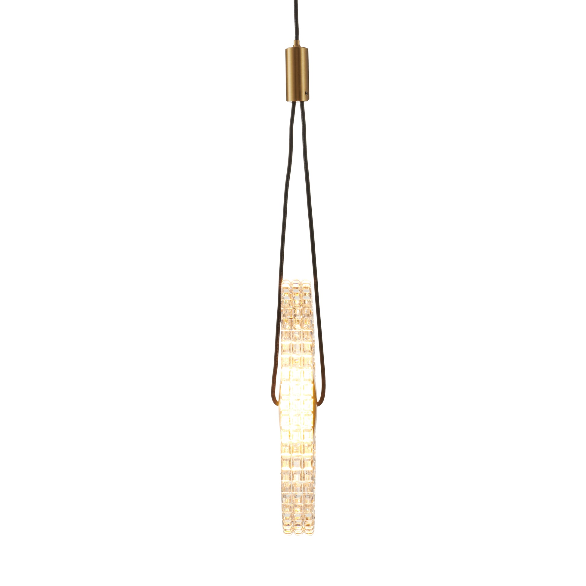 Lampa wisząca SUNBLAST - LED 20 cm, złota
