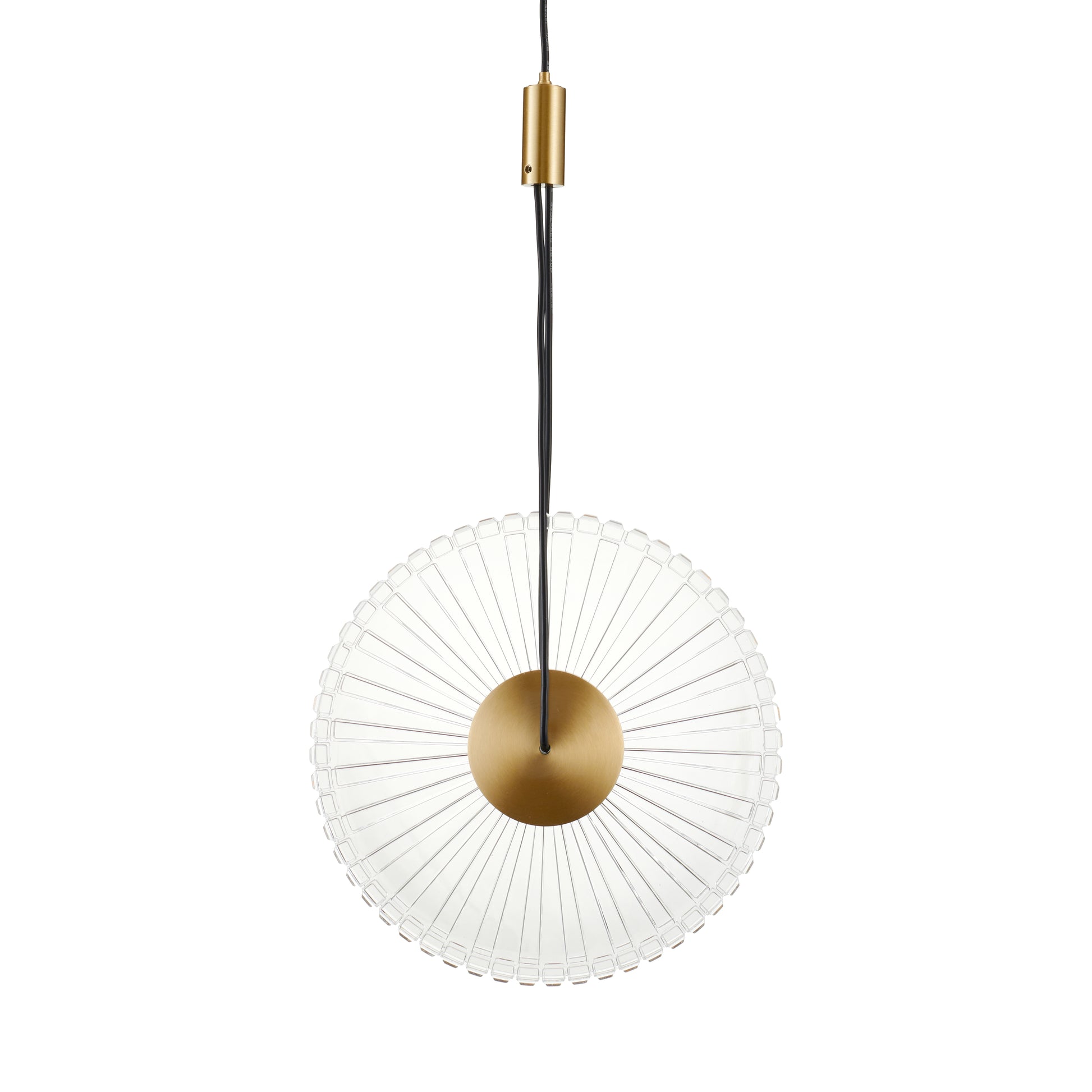 Lampa wisząca SUNBLAST - LED 20 cm, złota