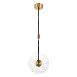 Lampa wisząca SUNBLAST - LED 20 cm, złota
