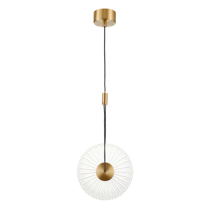 Lampa wisząca SUNBLAST - LED 20 cm, złota