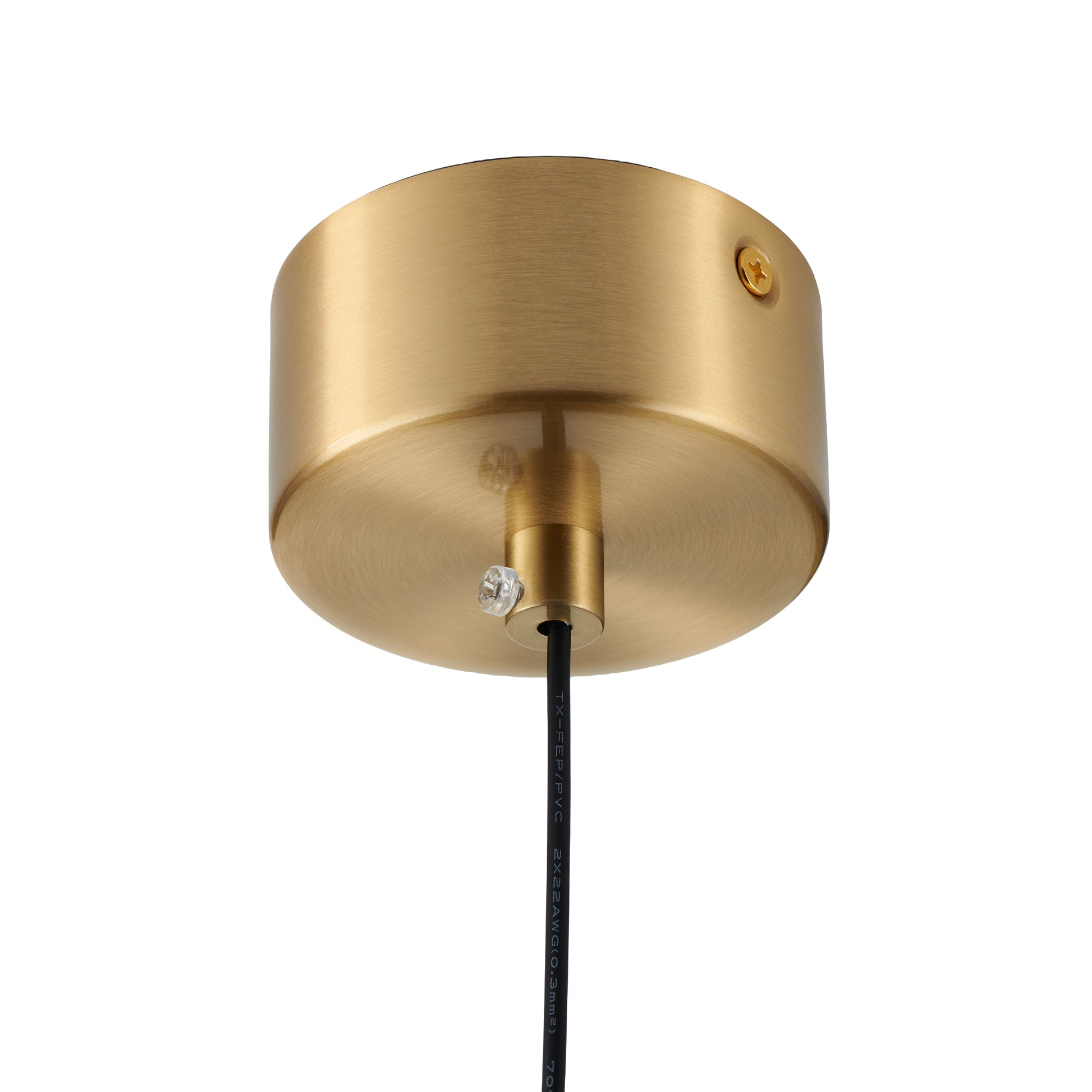 Lampa wisząca SUNBLAST - LED 20 cm, złota