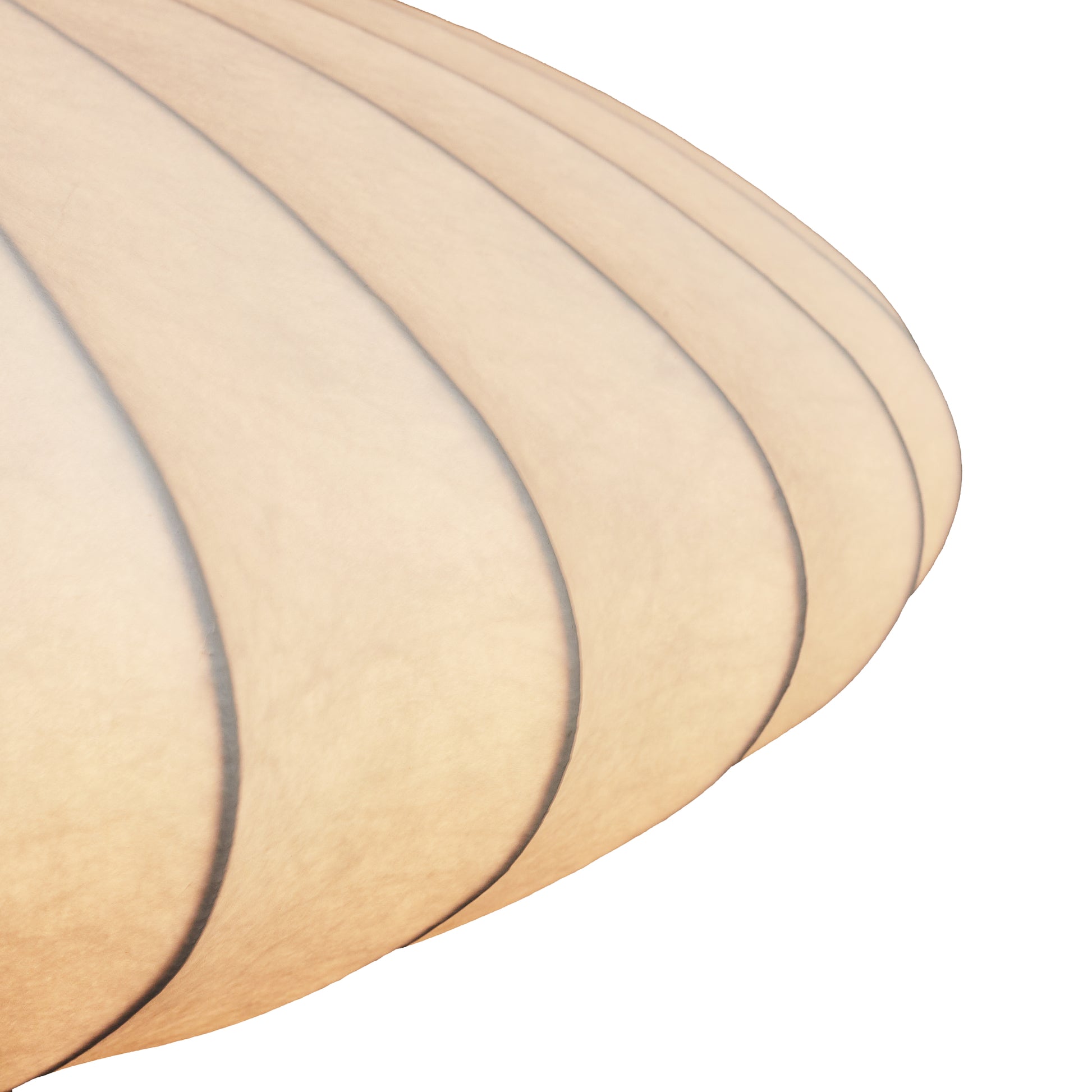 Lampa wisząca SILK FLAT biała 60 cm - nowoczesna i minimalistyczna