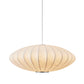 Lampa wisząca SILK FLAT biała 60 cm - nowoczesna i minimalistyczna