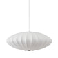 Lampa wisząca SILK FLAT biała 60 cm - nowoczesna i minimalistyczna