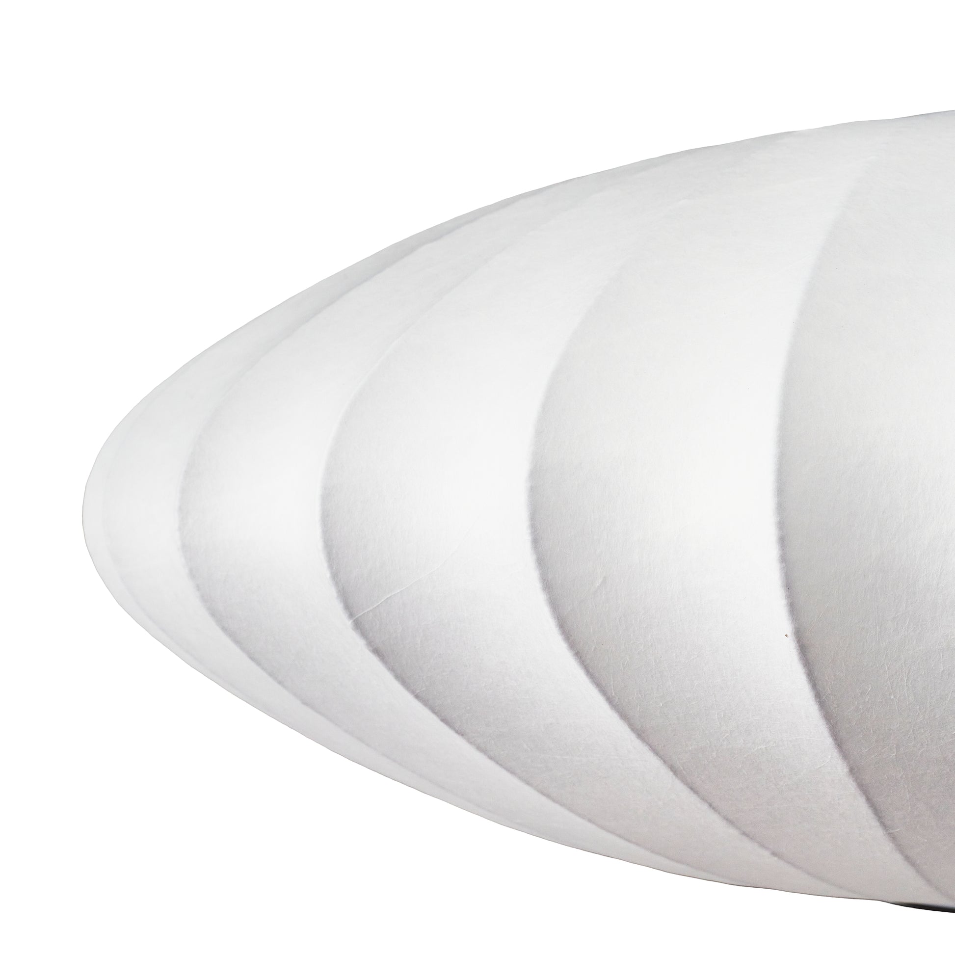 Lampa wisząca SILK FLAT biała 60 cm - nowoczesna i minimalistyczna