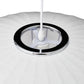 Lampa wisząca SILK FLAT biała 60 cm - nowoczesna i minimalistyczna