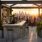 Rooftop bar – złota godzina